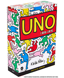 画像ギャラリー No.002のサムネイル画像 / 「UNO」のキース・ヘリング版を米Mattelがリリース。バスキア版に続くUNO Artiste Series第2弾