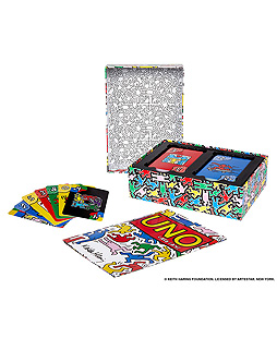 画像ギャラリー No.003のサムネイル画像 / 「UNO」のキース・ヘリング版を米Mattelがリリース。バスキア版に続くUNO Artiste Series第2弾