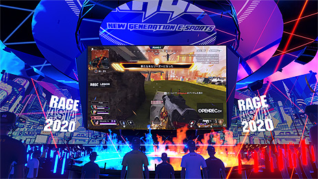 画像ギャラリー No.006のサムネイル画像 / eスポーツ観戦ができるバーチャル空間「V-RAGE」，8月29日，30日開催のRAGE ASIA 2020に合わせて正式ローンチへ