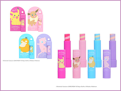 画像ギャラリー No.006のサムネイル画像 / 「Lovisia ポケモンギフトコスメシリーズ」のリップクリームとハンドクリーム各4種の販売が9月12日より順次開始へ