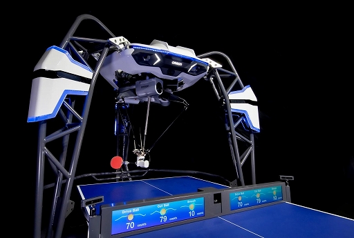 画像ギャラリー No.001のサムネイル画像 / ［CEDEC 2020］プレイヤーにやりがいを与える卓球ロボットとは。「フォルフェウス」のケースで見るゲームAI技術の応用