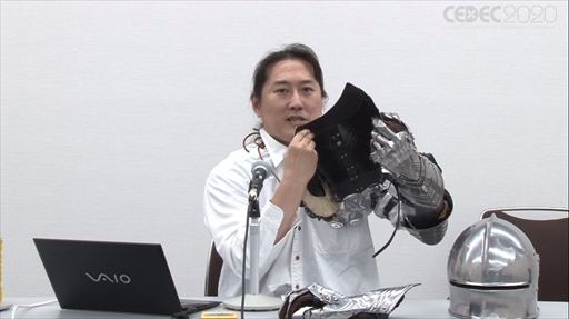 画像ギャラリー No.026のサムネイル画像 / ［CEDEC 2020］甲冑には実戦用，競技用，パレード用の3種類が存在する。「デザイン発想に役立つ，西洋甲冑講座」セッションレポート