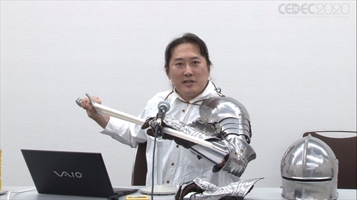 画像ギャラリー No.027のサムネイル画像 / ［CEDEC 2020］甲冑には実戦用，競技用，パレード用の3種類が存在する。「デザイン発想に役立つ，西洋甲冑講座」セッションレポート