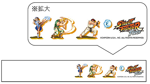 画像ギャラリー No.004のサムネイル画像 / 福島県・田村警察署の交通安全啓発物に「ストリートファイター」のキャラが採用。交通安全意識の向上に貢献