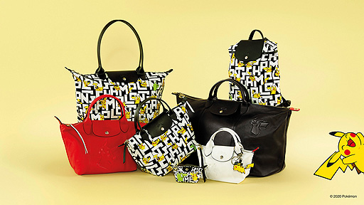 画像ギャラリー No.002のサムネイル画像 / ロンシャン×ポケモンコラボコレクションが全世界でローンチへ。国内の一部店舗とオンラインストアで10月9日先行発売