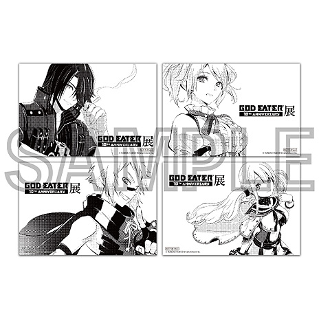 画像ギャラリー No.004のサムネイル画像 / 「GOD EATER展 10TH ANNIVERSARY」がマルイシティ横浜で10月9日より開催へ。シリーズの歴史をデジタル原画の展示で振り返る企画