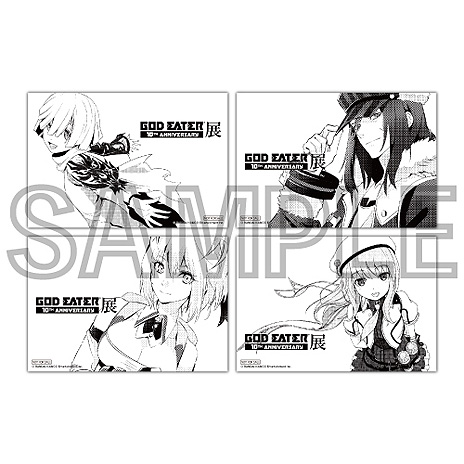 画像ギャラリー No.005のサムネイル画像 / 「GOD EATER展 10TH ANNIVERSARY」がマルイシティ横浜で10月9日より開催へ。シリーズの歴史をデジタル原画の展示で振り返る企画