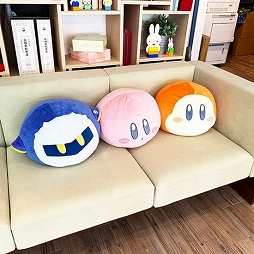 画像ギャラリー No.001のサムネイル画像 / 「星のカービィ」のカービィやワドルディ，メタナイトをモチーフにしたクッションが登場