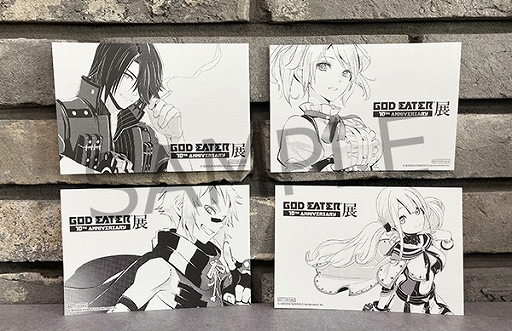 画像ギャラリー No.002のサムネイル画像 / 「GOD EATER展 10TH ANNIVERSARY」の後期が10月18日からスタート。イベント紹介番組の配信も