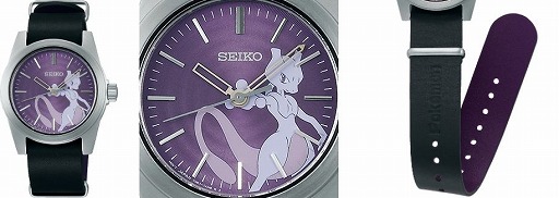 画像ギャラリー No.002のサムネイル画像 / 「ポケモン」のピカチュウ,イーブイ,ミュウツーをモチーフにした腕時計がセイコーから登場