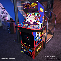 画像ギャラリー No.007のサムネイル画像 / Arcade1Up，KONAMI＆デコのMarvelゲームを収録したものなど6種の新製品を発表。“テーブルゲーム内蔵テーブル”も