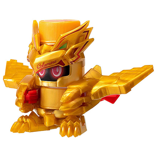 画像ギャラリー No.001のサムネイル画像 / 新たなボトルマン商品「BOT-12 コーラマル GOLD」が2月27日発売へ。Switch連動で発射スキルを測定できるミニゲームのDLコード付き