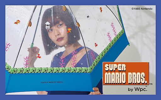 画像ギャラリー No.001のサムネイル画像 / Wpc.から「スーパーマリオブラザーズ」がモチーフのレイングッズ4点が本日発売