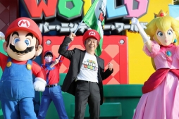 画像ギャラリー No.007のサムネイル画像 / USJの新エリア「SUPER NINTENDO WORLD」グランドオープンセレモニーが開催。宮本 茂氏が,現実に再現されたマリオの世界への思いを語った