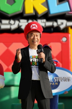 画像ギャラリー No.009のサムネイル画像 / USJの新エリア「SUPER NINTENDO WORLD」グランドオープンセレモニーが開催。宮本 茂氏が,現実に再現されたマリオの世界への思いを語った
