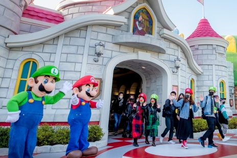 画像ギャラリー No.022のサムネイル画像 / USJの新エリア「SUPER NINTENDO WORLD」グランドオープンセレモニーが開催。宮本 茂氏が,現実に再現されたマリオの世界への思いを語った
