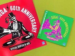 「セガ設立60周年プロジェクト」全60曲を収録したノンストップDJミックスアルバムが本日発売