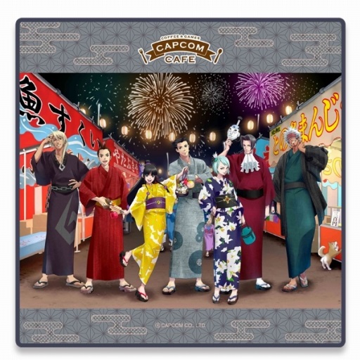 画像ギャラリー No.027のサムネイル画像 / カプコンカフェで「逆転裁判」コラボが5月21日にスタート。キャラクターをイメージしたメニューや,浴衣姿の成歩堂たちが描かれたグッズを紹介