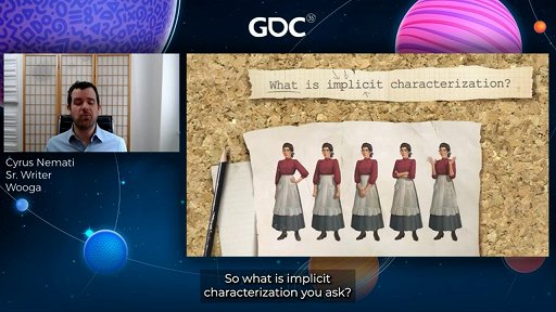 画像ギャラリー No.005のサムネイル画像 / ［GDC 2021］シナリオライターが「台本の読み合わせ」をする意義とは。現役声優によるキャラクター作成術