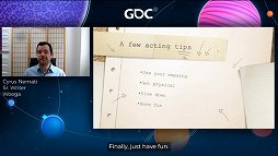 画像ギャラリー No.010のサムネイル画像 / ［GDC 2021］シナリオライターが「台本の読み合わせ」をする意義とは。現役声優によるキャラクター作成術