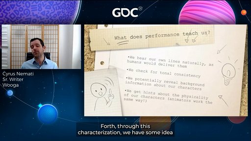 画像ギャラリー No.011のサムネイル画像 / ［GDC 2021］シナリオライターが「台本の読み合わせ」をする意義とは。現役声優によるキャラクター作成術