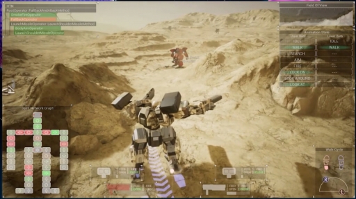 画像ギャラリー No.009のサムネイル画像 / ［GDC 2021］スクウェア・エニックスが，メカのモーションに関する新システム・MULSを公開。デモムービーも披露されたセッションをレポート