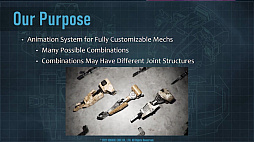 画像ギャラリー No.011のサムネイル画像 / ［GDC 2021］スクウェア・エニックスが，メカのモーションに関する新システム・MULSを公開。デモムービーも披露されたセッションをレポート