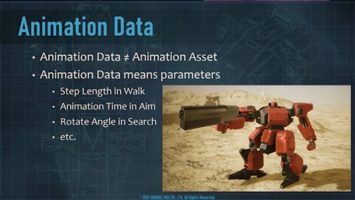 画像ギャラリー No.017のサムネイル画像 / ［GDC 2021］スクウェア・エニックスが，メカのモーションに関する新システム・MULSを公開。デモムービーも披露されたセッションをレポート