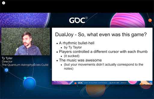 画像ギャラリー No.006のサムネイル画像 / ［GDC 2021］今年もFailure Workshopがやってきた。作者自ら「最低のゲームと最高のサントラ」と評するリズムゲームに，何が起こったのか