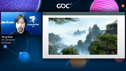 画像ギャラリー No.019のサムネイル画像 / ［GDC 2021］西洋の伝統的絵画とは異なる，中国伝統絵画の技法から作られるアートスタイルとは