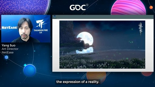 画像ギャラリー No.025のサムネイル画像 / ［GDC 2021］西洋の伝統的絵画とは異なる，中国伝統絵画の技法から作られるアートスタイルとは