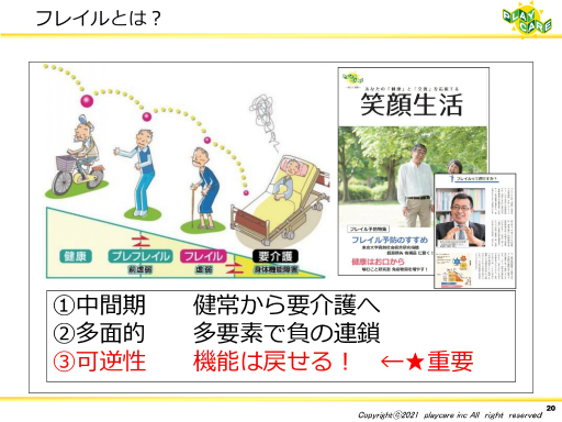 画像ギャラリー No.018のサムネイル画像 / ゲームなどのデジタルコンテンツを活用して高齢者の健康を維持する事例を紹介。「ゲーミファイ・ネットワーク 第15回勉強会」聴講レポート