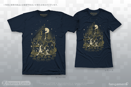 画像ギャラリー No.008のサムネイル画像 / Fangamer Japan,「レイトン教授」シリーズのオリジナルTシャツやピンバッジなどを販売開始