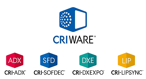 画像ギャラリー No.001のサムネイル画像 / CRI・ミドルウェア,設立20周年を記念して“CRIWARE”のブランドロゴなどをリニューアル