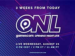 gamescom 2021のオープニングイベント「Opening Night Live 2021」は，日本時間8月26日3：00にスタート