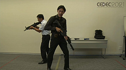 画像ギャラリー No.018のサムネイル画像 / ［CEDEC 2021］銃の構えは，正しく描かれているほうが珍しい！？　銃器や装備，戦技をゲームでリアルに登場させるための手法を，田村装備開発の専門家が解説