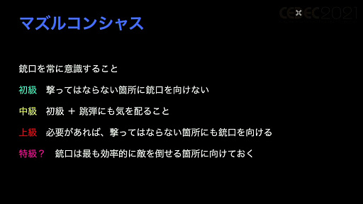 画像ギャラリー No.027のサムネイル画像 / ［CEDEC 2021］銃の構えは，正しく描かれているほうが珍しい！？　銃器や装備，戦技をゲームでリアルに登場させるための手法を，田村装備開発の専門家が解説