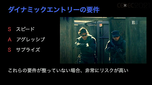 画像ギャラリー No.030のサムネイル画像 / ［CEDEC 2021］銃の構えは，正しく描かれているほうが珍しい！？　銃器や装備，戦技をゲームでリアルに登場させるための手法を，田村装備開発の専門家が解説