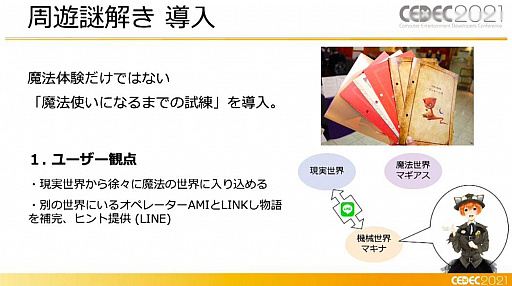 画像ギャラリー No.018のサムネイル画像 / ［CEDEC 2021］XR謎解きエンターテインメント「code name:WIZARD」はどのように作られたのか