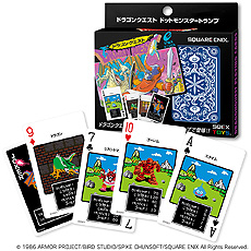 画像ギャラリー No.013のサムネイル画像 / スライムの生活雑貨など「ドラゴンクエスト」関連グッズの新商品が発表。“ドットモンスタートランプ”の再販も