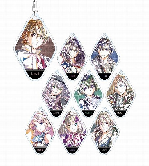 画像ギャラリー No.003のサムネイル画像 / 「英雄伝説 創の軌跡」,アクリルスタンドやアクリルキーホルダーなどのオリジナルグッズが登場