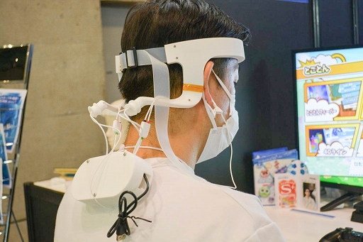 画像ギャラリー No.005のサムネイル画像 / ［TGS 2021］優秀なeスポーツ選手は脳波で分かる？　開発中の脳波計測式能力判定システムを紹介してもらった