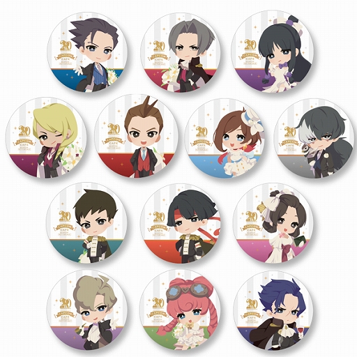 画像ギャラリー No.003のサムネイル画像 / カプコンカフェ×「逆転裁判」シリーズではキャラたちがきらびやかな盛装で登場！ 一部グッズの先行公開＆試食レポートをお届け