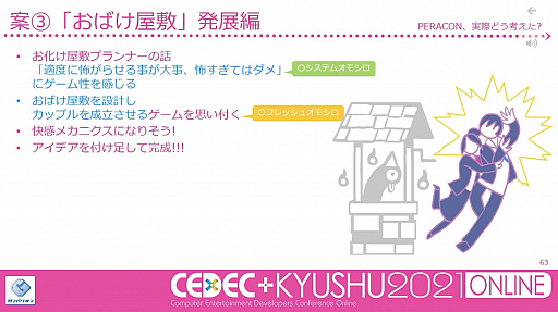 画像ギャラリー No.019のサムネイル画像 / ［CEDEC＋KYUSHU］閃きに頼らず「面白い」を考え出す手法とは。ガンバリオンのディレクター兼プランナー芳賀 徹氏によるセッションをレポート