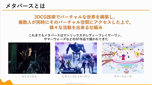 画像ギャラリー No.023のサムネイル画像 / 定義があいまいな状態でバズワード化する“メタバース”。近年の動向やマーケティングの導入事例などが語られた2講演をレポート