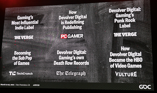 画像ギャラリー No.005のサムネイル画像 / ［GDC 2022］Devolver Digitalの設立者，マイク・ウィルソン氏の縦横無尽な経歴。そしてメンタルヘルス問題に取り組む新たな試みとは