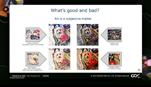 画像ギャラリー No.010のサムネイル画像 / ［GDC 2022］AIの感情を絵で表現するには？ スクウェア・エニックスによる機械学習の研究発表を紹介