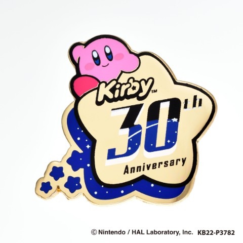 画像ギャラリー No.001のサムネイル画像 / 「星のカービィ」の30th記念ピンズがヴィレッジヴァンガードオンラインで予約受付スタート