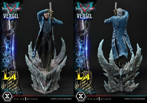 画像ギャラリー No.001のサムネイル画像 / 「デビル メイ クライ 5」の限定スタチュー「バージル EXカラー リミテッド版」の予約受付が開始に