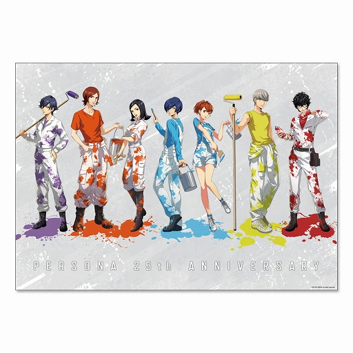 画像ギャラリー No.011のサムネイル画像 / 「ペルソナ」シリーズ25周年を記念した描き下ろしイラストのグッズが発売決定